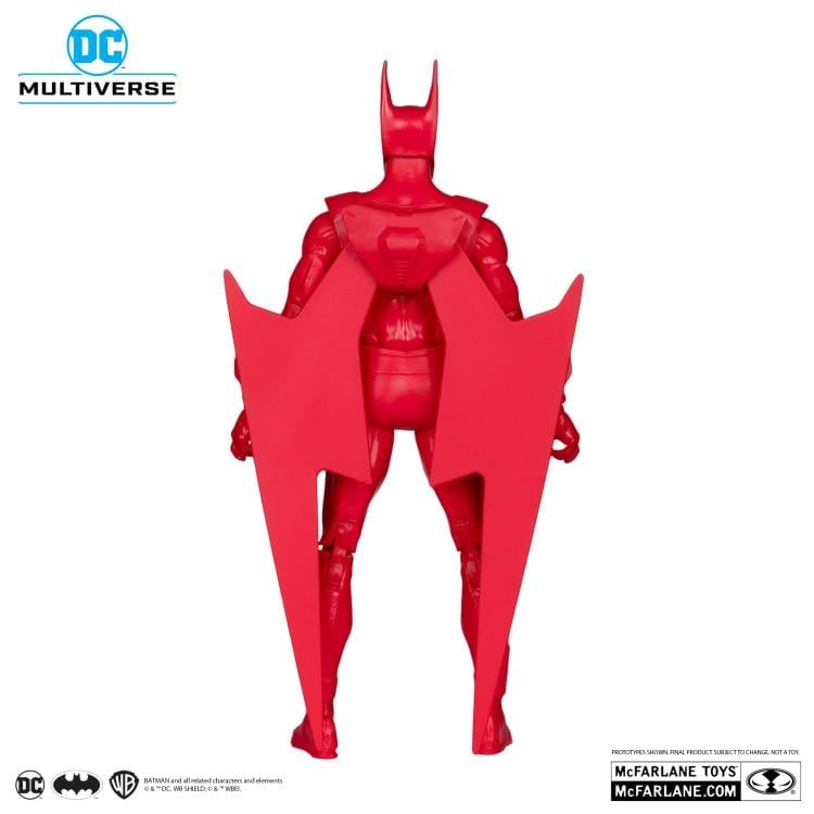 Batman Beyond DC Multiverse Gold Label Batman & Batmobile