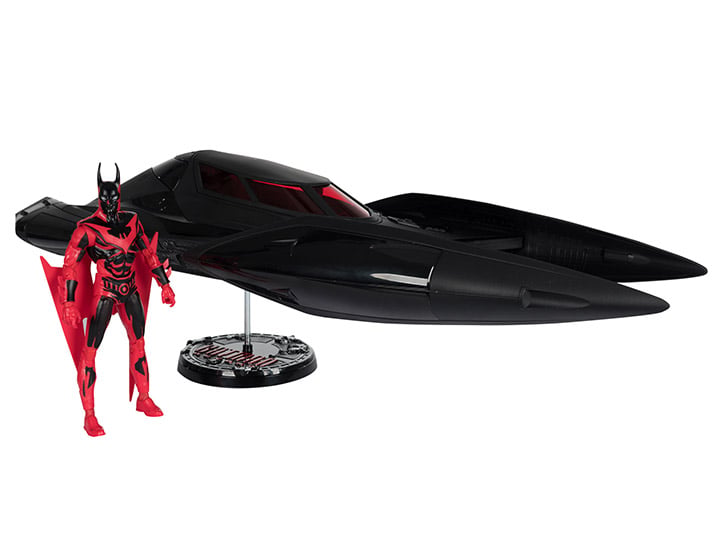 Batman Beyond DC Multiverse Gold Label Batman & Batmobile