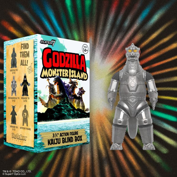 Toho ReAction Blind Box Wave 07 Godzilla Monster Island Box of 12 Random Figures Gallery Image 5