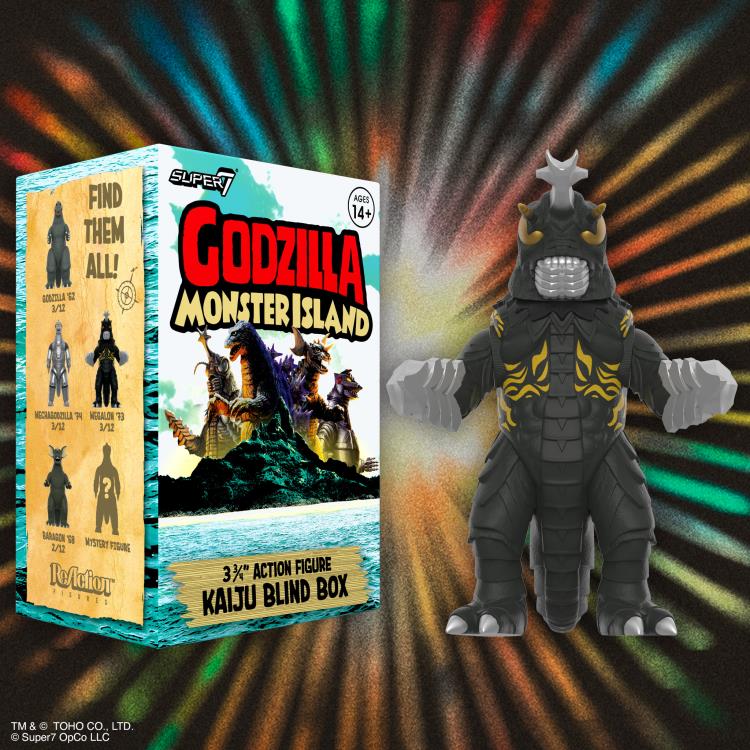 Toho ReAction Blind Box Wave 07 Godzilla Monster Island Box of 12 Random Figures Gallery Image 6