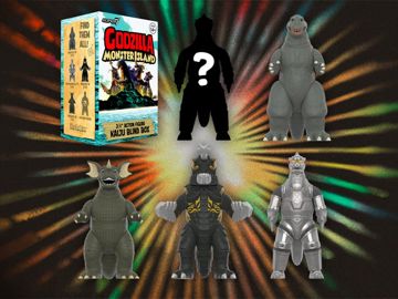 Toho ReAction Blind Box Wave 07 Godzilla Monster Island Box of 12