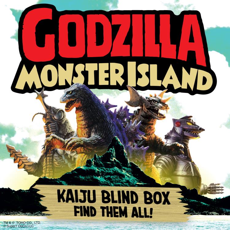 Toho ReAction Blind Box Wave 07 Godzilla Monster Island Box of 12 Random Figures Gallery Image 9