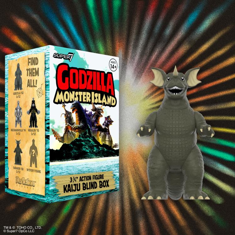 Toho ReAction Blind Box Wave 07 Godzilla Monster Island Box of 12 Random Figures Gallery Image 4