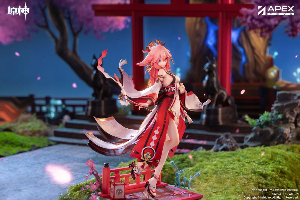 Genshin Impact Yae Miko (Astute Amusement Ver.) 1/7 Scale Figure (With Bonus) Gallery Image 7