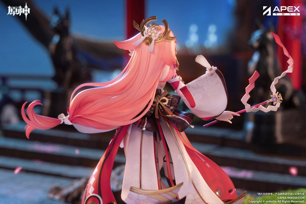Genshin Impact Yae Miko (Astute Amusement Ver.) 1/7 Scale Figure (With Bonus) Gallery Image 8