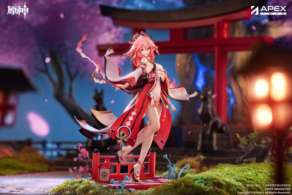 Genshin Impact Yae Miko (Astute Amusement Ver.) 1/7 Scale Figure (With Bonus) Gallery Image 5