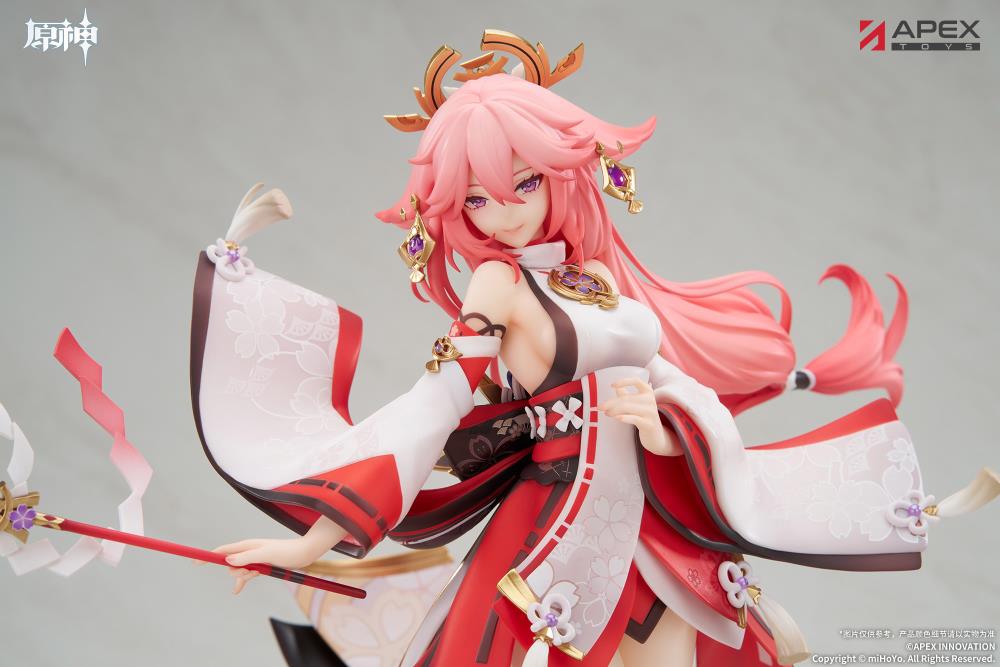 Genshin Impact Yae Miko (Astute Amusement Ver.) 1/7 Scale Figure (With Bonus) Gallery Image 18