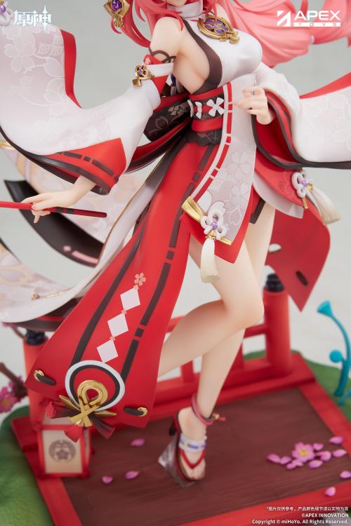 Genshin Impact Yae Miko (Astute Amusement Ver.) 1/7 Scale Figure (With Bonus) Gallery Image 21
