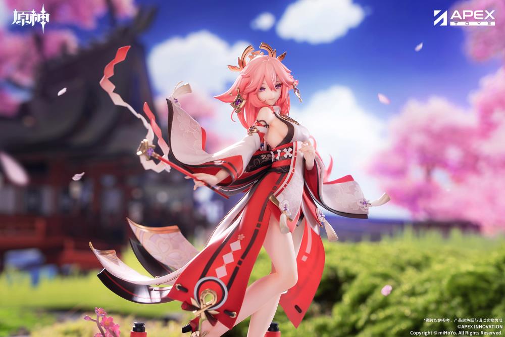 Genshin Impact Yae Miko (Astute Amusement Ver.) 1/7 Scale Figure (With Bonus) Gallery Image 13