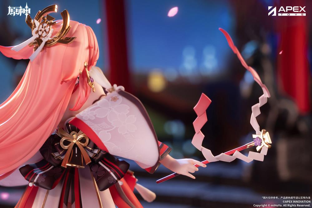 Genshin Impact Yae Miko (Astute Amusement Ver.) 1/7 Scale Figure (With Bonus) Gallery Image 9
