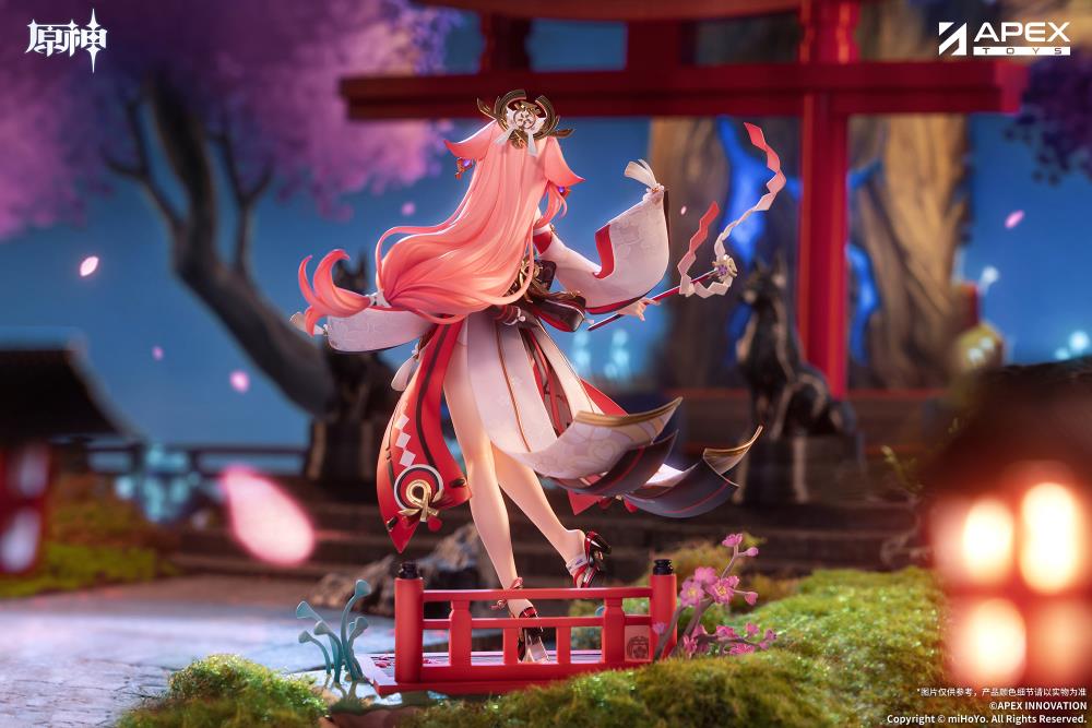 Genshin Impact Yae Miko (Astute Amusement Ver.) 1/7 Scale Figure (With Bonus) Gallery Image 6