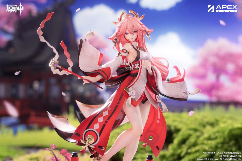 Genshin Impact Yae Miko (Astute Amusement Ver.) 1/7 Scale Figure (With Bonus) Gallery Image 12