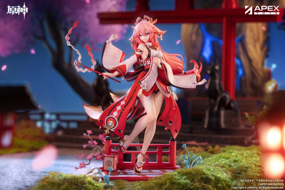 Genshin Impact Yae Miko (Astute Amusement Ver.) 1/7 Scale Figure (With Bonus) Gallery Image 3