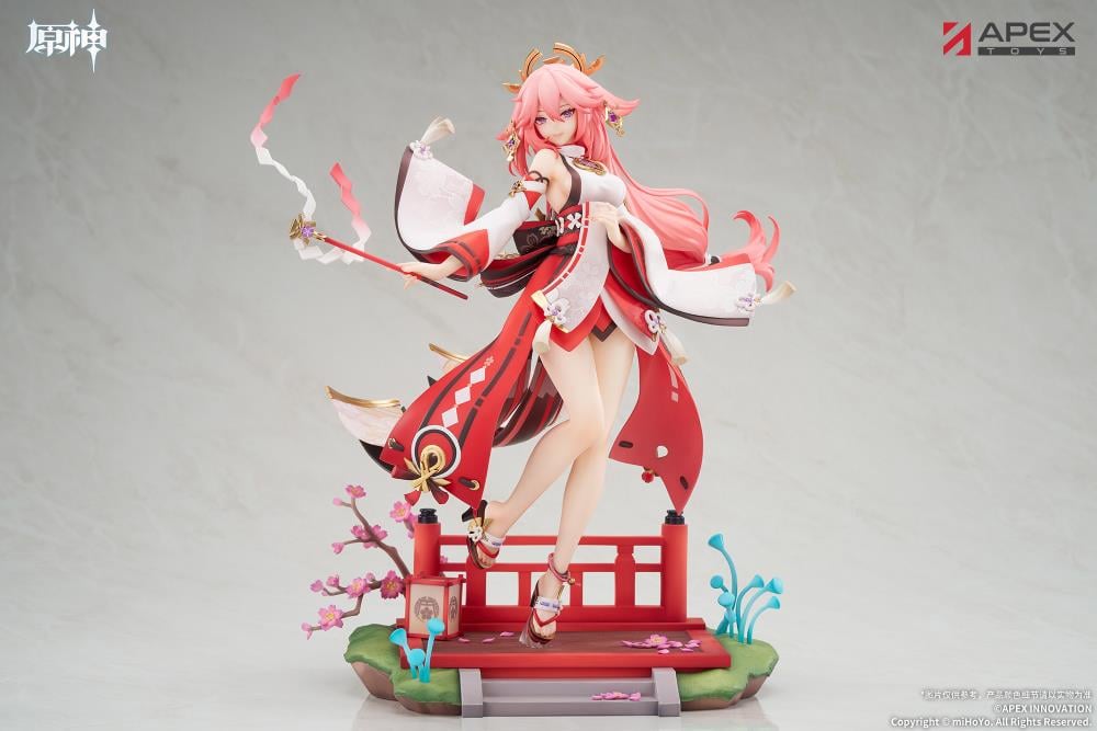 Genshin Impact Yae Miko (Astute Amusement Ver.) 1/7 Scale Figure (With Bonus) Gallery Image 16