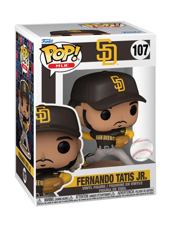 Padres Pop! MLB #107 Fernando Tatis Jr. (Away Jersey) Gallery Image 3