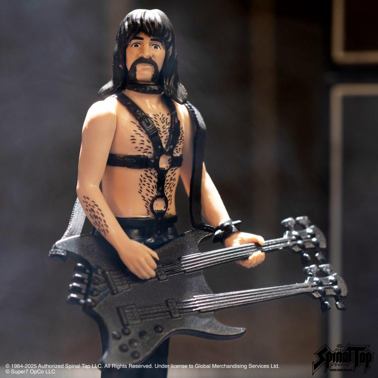 Spinal Tap ReAction Derek Smalls (None More Black Ver.) Action Figure Gallery Image 3
