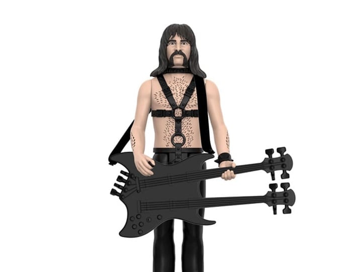 Spinal Tap ReAction Derek Smalls (None More Black Ver.) Action Figure Gallery Image 1
