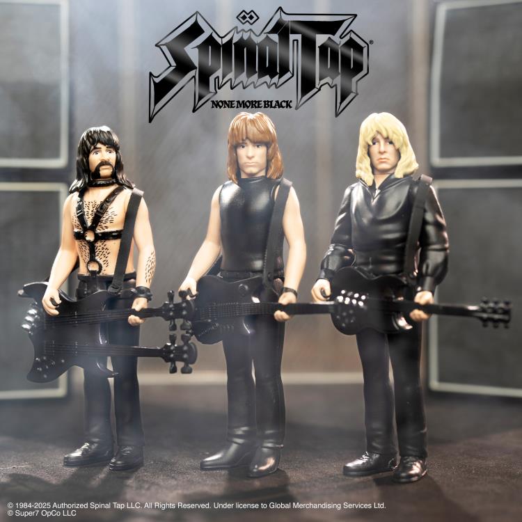 Spinal Tap ReAction Derek Smalls (None More Black Ver.) Action Figure Gallery Image 8