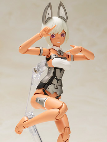 Frame Arms Girl Laetitia (Silver Ver.) Model Kit Gallery Image 2