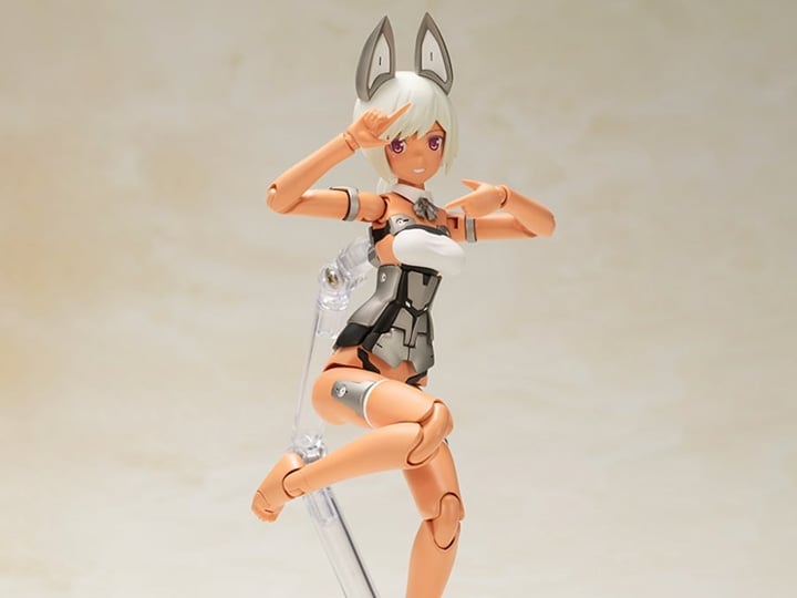 Frame Arms Girl Laetitia (Silver Ver.) Model Kit Gallery Image 1