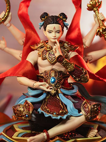 The Investiture of the Gods Nezha (Deluxe Edition) 1/12 Scale Action Figure & Accessories Bag with Bonus Gallery Image 2