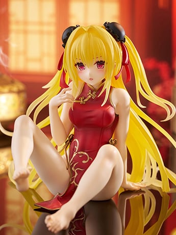To Love-Ru Darkness Desktop Cute Golden Darkness (Chinese Dress Ver.) Figure Gallery Image 2