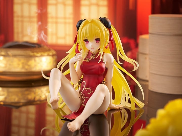 To Love-Ru Darkness Desktop Cute Golden Darkness (Chinese Dress Ver.) Figure Gallery Image 1