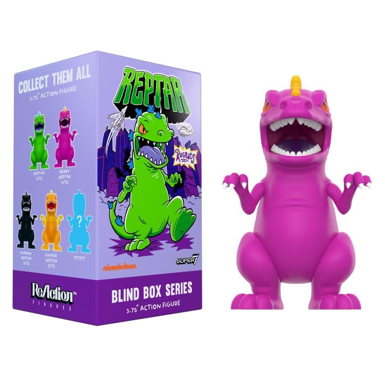 Rugrats ReAction Reptar Box of 12 Figures