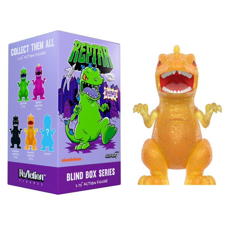 Rugrats ReAction Reptar Box of 12 Figures