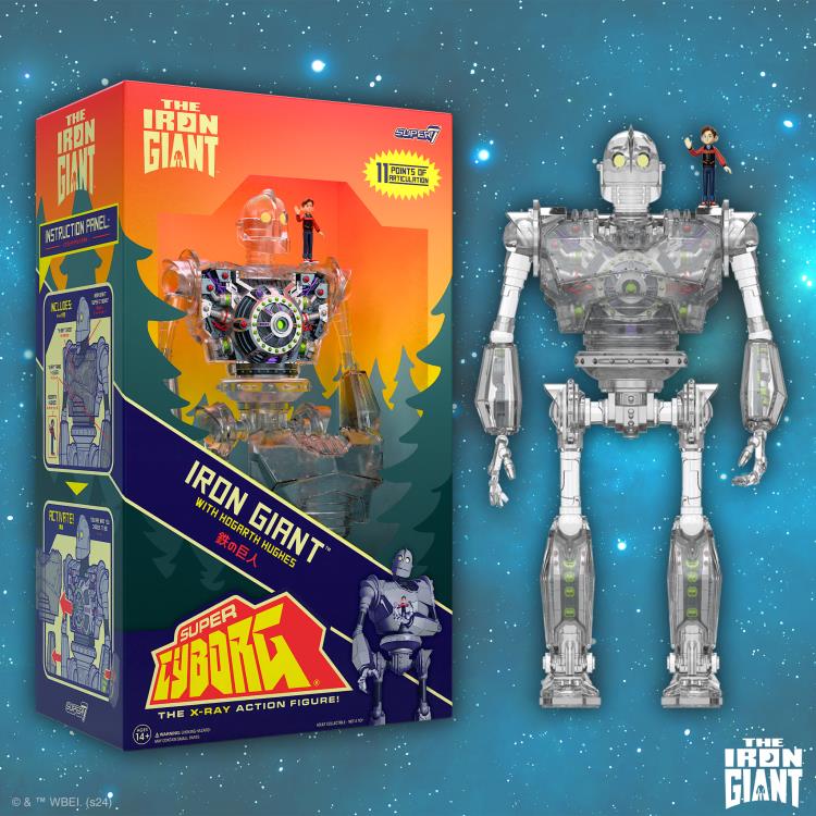 The Iron Giant Super Cyborg Iron Giant (Clear Ver.) with Hogarth Hughes Gallery Image 10