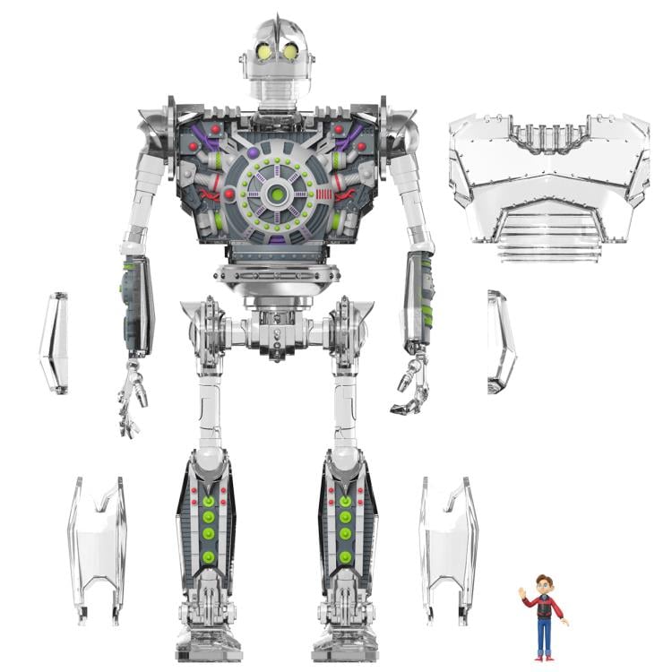 The Iron Giant Super Cyborg Iron Giant (Clear Ver.) with Hogarth Hughes Gallery Image 8