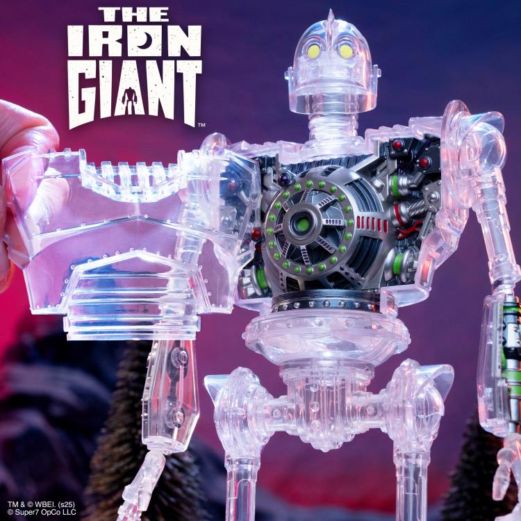 The Iron Giant Super Cyborg Iron Giant (Clear Ver.) with Hogarth Hughes Gallery Image 4