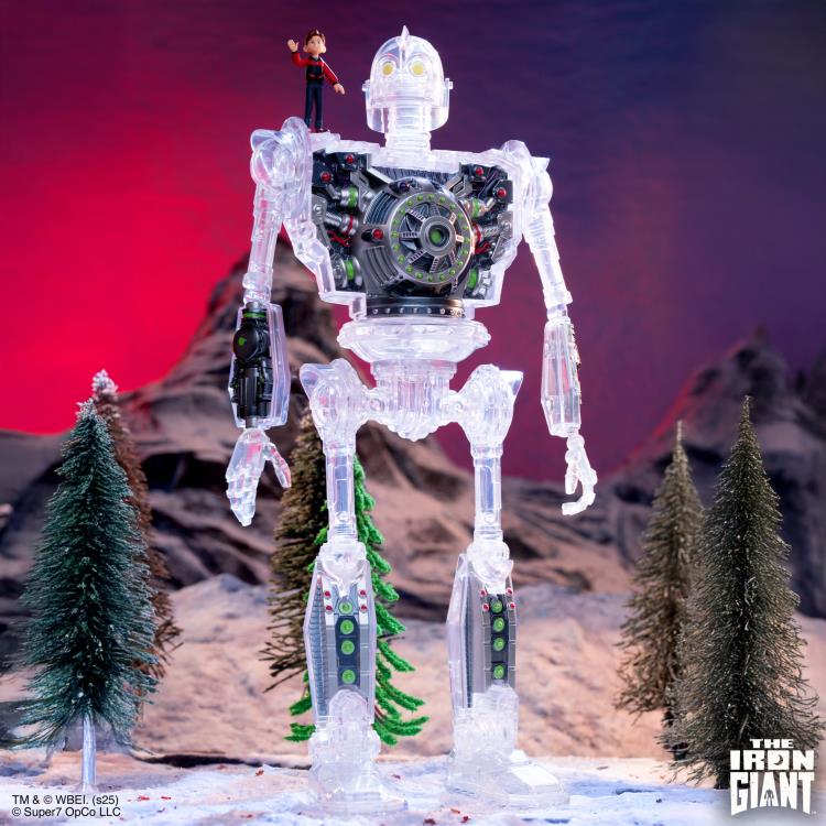 The Iron Giant Super Cyborg Iron Giant (Clear Ver.) with Hogarth Hughes Gallery Image 3