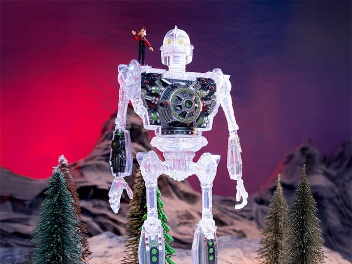 The Iron Giant Super Cyborg Iron Giant (Clear Ver.) with Hogarth Hughes Gallery Image 1