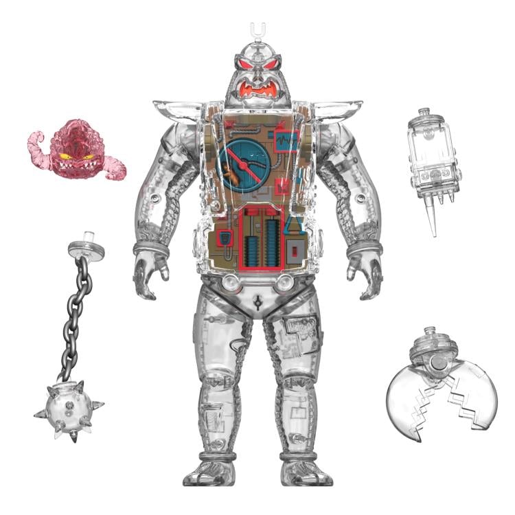 メガ・ニュートリション スーパー・ヘルスをめざして リチャード・カニン Teenage Mutant Ninja Turtles Super Cyborg Krang Android (Clear Ver.)