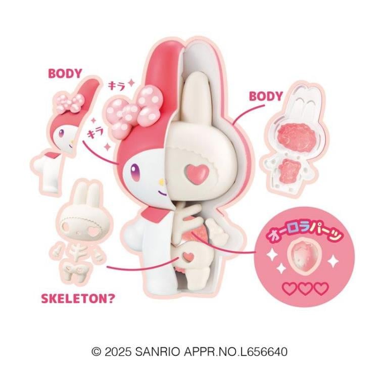 Sanrio Kaitai Puzzle Fantasy Sanrio Characters My Melody & Kuromi Boxed Set of 4 3D Puzzles Gallery Image 4