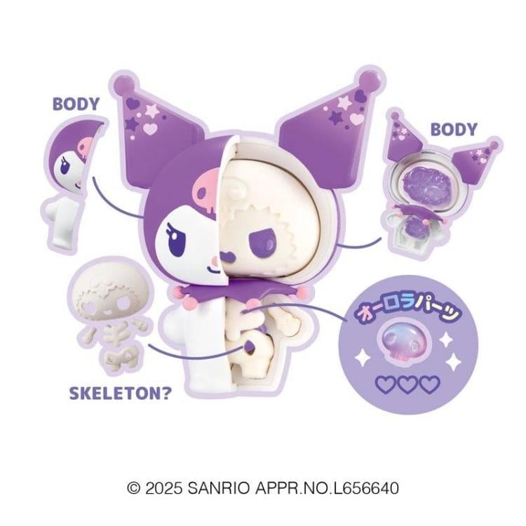Sanrio Kaitai Puzzle Fantasy Sanrio Characters My Melody & Kuromi Boxed Set of 4 3D Puzzles Gallery Image 5