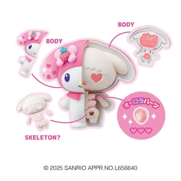 Sanrio Kaitai Puzzle Fantasy Sanrio Characters My Melody & Kuromi Boxed Set of 4 3D Puzzles Gallery Image 3