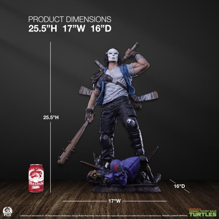 Teenage Mutant Ninja Turtles Legends Casey Jones 1/3 Scale Limited Edition Statue Gallery Image 29