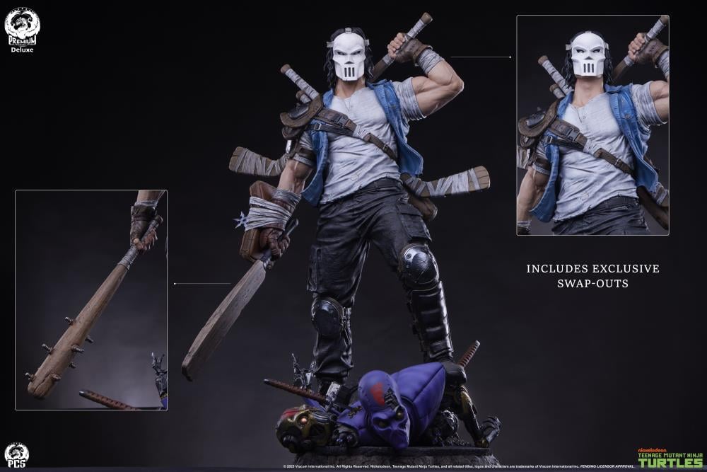 Teenage Mutant Ninja Turtles Legends Casey Jones (Deluxe Ver.) 1/3 Scale Limited Edition Statue Gallery Image 15