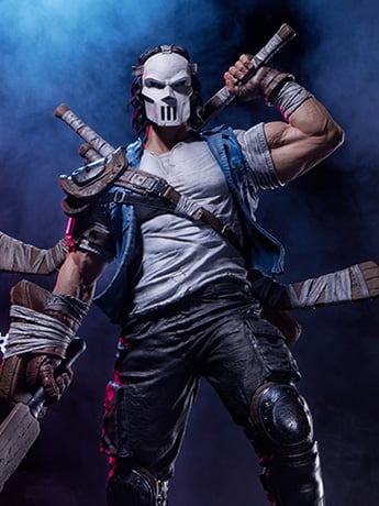 Teenage Mutant Ninja Turtles Legends Casey Jones (Deluxe Ver.) 1/3 Scale Limited Edition Statue Gallery Image 2