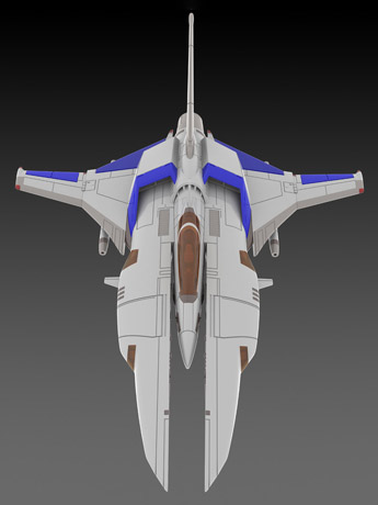 Gradius II Vic Viper 1/144 Scale Model Kit Gallery Image 2