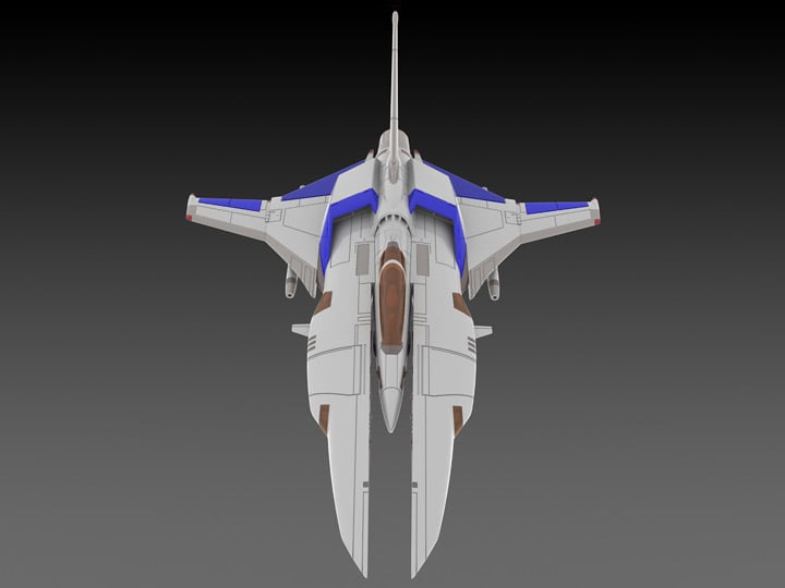 Gradius II Vic Viper 1/144 Scale Model Kit Gallery Image 1