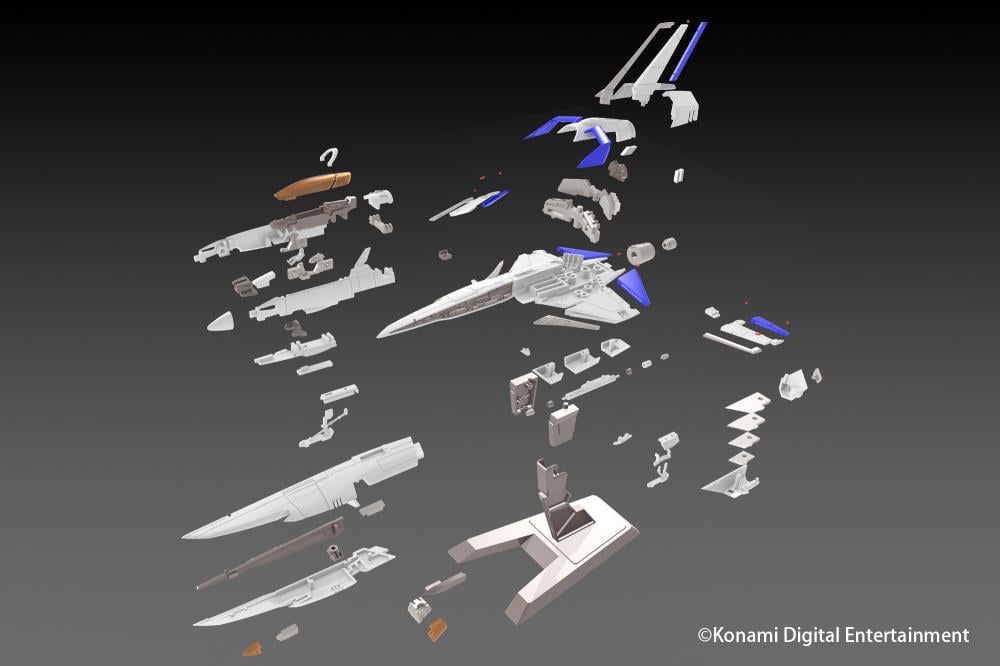 Gradius II Vic Viper 1/144 Scale Model Kit Gallery Image 10