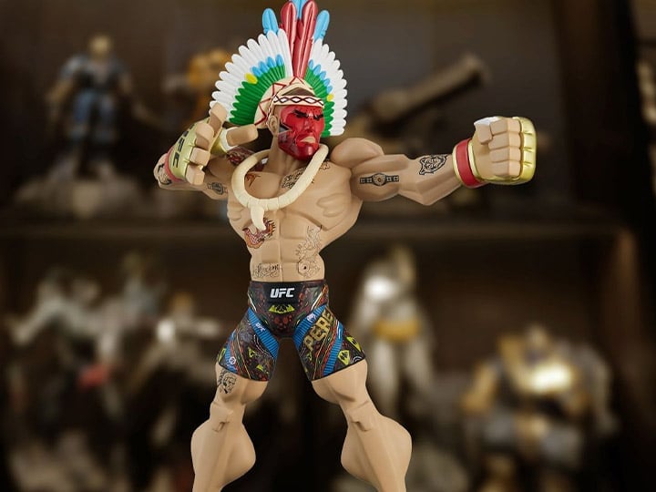 UFC Alex Pereira Bow & Arrow Tribal Pose Limited Edition Figure