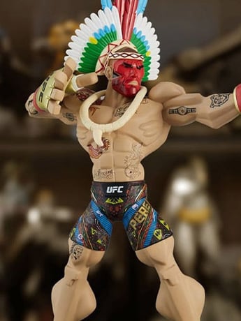 UFC Alex Pereira Bow & Arrow Tribal Pose Limited Edition Figure