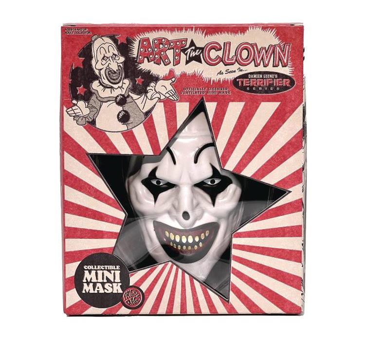 Terrifier Art the Clown Mini Mask Gallery Image 4
