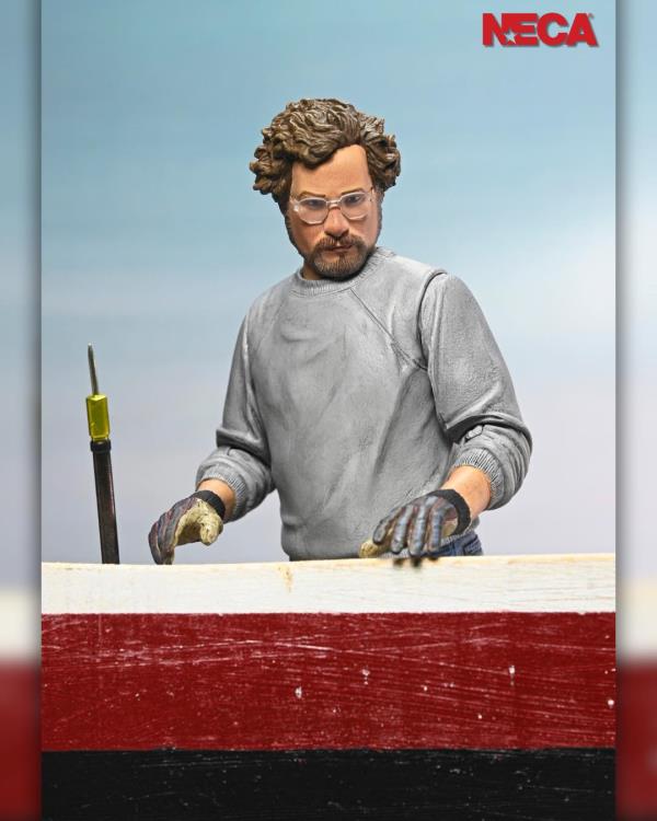 Neca Action Figure Matt Hooper - Lo Squalo | 20 Cm Con Vestiti In Stoffa E Accessori - 6