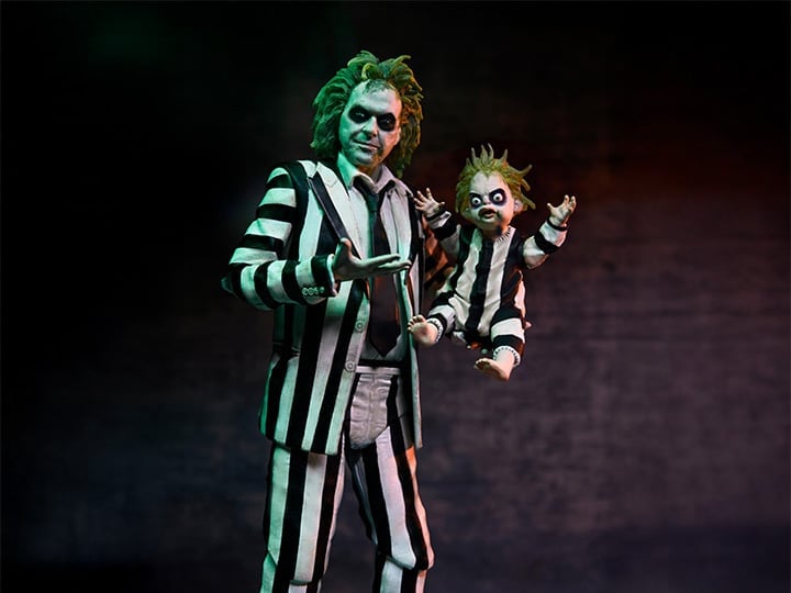 Beetlejuice Beetlejuice Ultimate "Striped Suit" Beetlejuice Action Figure Gallery Image 1