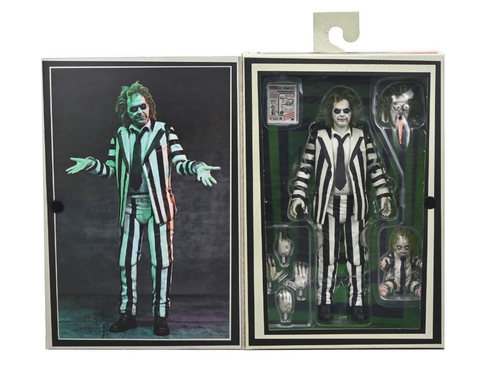 Beetlejuice Beetlejuice Ultimate "Striped Suit" Beetlejuice Action Figure Gallery Image 11